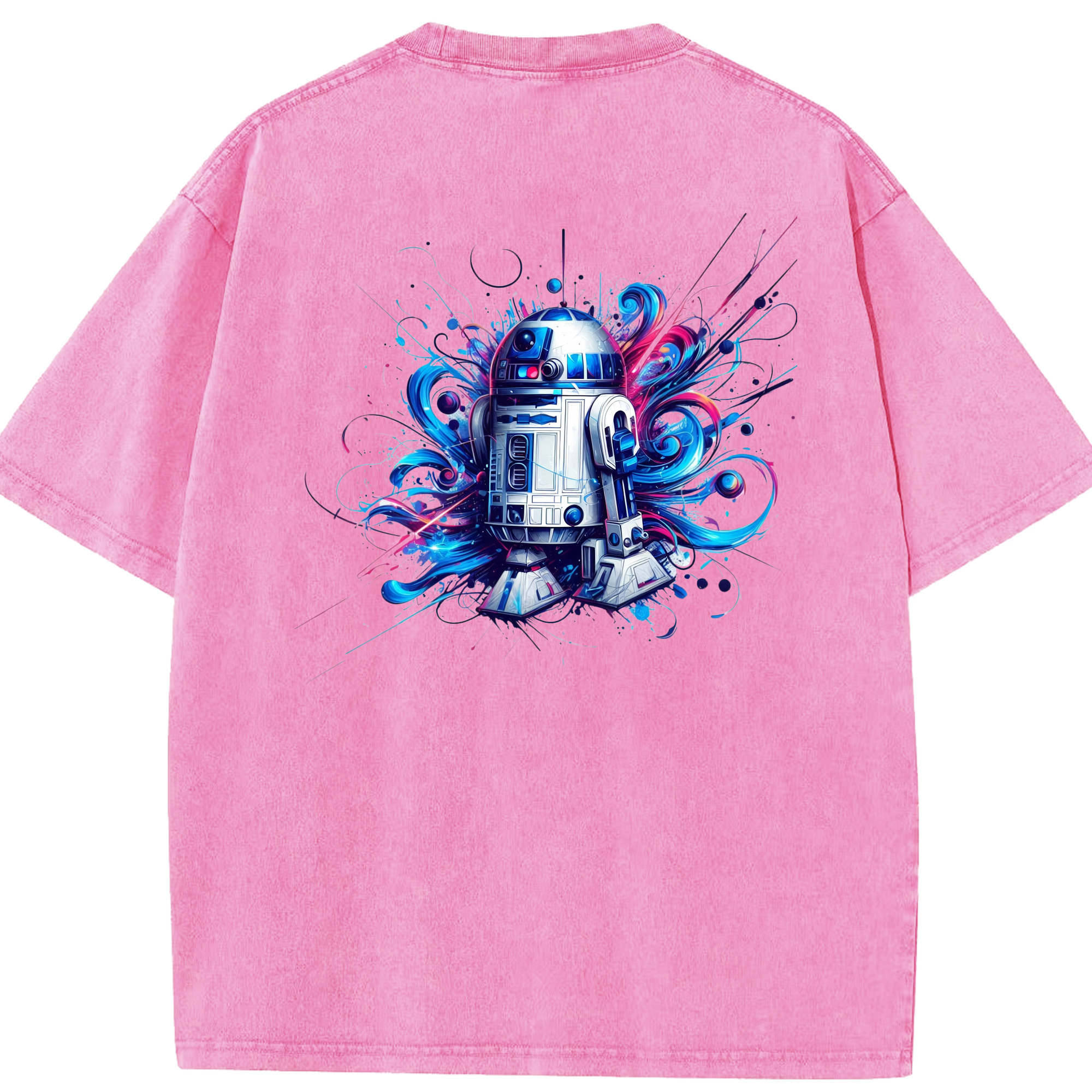 （画像用） スター・ウォーズ Star Wars 綿100% ヴィンテージ風 半袖Tシャツ（背面プリント）